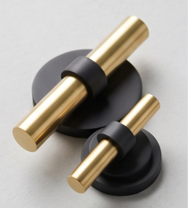 Premium Gold And <b>Black</b> Metal Wall <b>Hook</b> Stylish Storage Organizer Perfect For Modern Home Decor And Functional Wall Display - Product Image 4