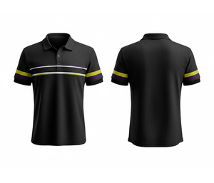 ผู้ผลิตเสื้อโปโลพิมพ์โลโก้ตามสั่ง งานเย็บทนทาน สำหรับผู้ชาย ผู้หญิง และเยาวชน แห้งเร็ว ระบายอากาศได้ดี เหมาะสำหรับการเล่นกีฬา - Product Image 3
