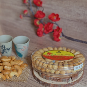 Meilleure offre de gros Noix de cajou grillées décortiquées bio premium du Vietnam W180 163g - Marque Dong Phu Boîte cadeau ovale Direct usine - Product Image 6