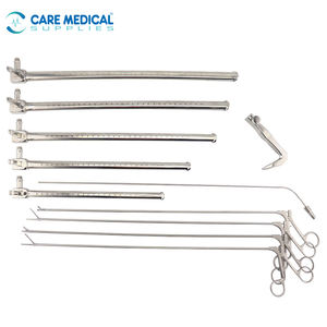 Venta al por mayor de fábrica: Nuevo set de instrumentos manuales de acero inoxidable para cirugía ORL, retractor Perkin, con logotipo personalizado y certificación CE. - Product Image 6