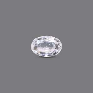 Loose 4.75 Carat White Zircon Pear Gemstone-AAAAA Quality Lab Created for Fine Jewelry - Product Image 1