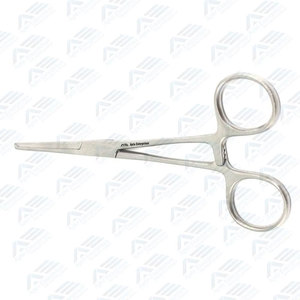 Forceps chirurgical vétérinaire en acier inoxydable de 8 pouces, instrument médical à bas prix, hémostat Rochester droit - Product Image 2