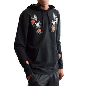Sudadera con Capucha Bordada de Alta Calidad al por Mayor, Sudadera con Capucha Bordada de Alta Calidad para Hombre, Sudadera con Capucha Bordada Personalizada de Algodón Mezclado para Hombre - Product Image 2