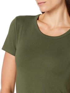 Camiseta de Algodón para Mujer, Elegante, Corte Ajustado, Tie Dye, Ecológica, Cómoda, Suave, Transpirable, Cuello Redondo, Manga Corta, Estilo Casual - Product Image 2