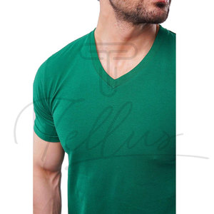 Camisetas de Hombre de Corte Regular, Manga Corta, Transpirables, de Secado Rápido, 100% Algodón Tejido, Deportivas, de Alta Calidad en Venta - Product Image 5