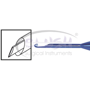 Cutter et extracteur de lentilles intraoculaires souples Stolte, instrument ophtalmique pour la cataracte, en acier inoxydable, pour l'élimination des lentilles intraoculaires, par Blush Surgical - Product Image 4