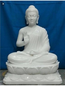 Statue de bouddha en pierres naturelles - Product Image 3