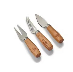 Ensemble de couteaux à fromage en métal de haute qualité pour la restauration, résistant à la rouille - Product Image 1