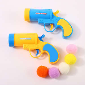 Juguete Ecológico para Gatos, Lanzador de Pelotas de Felpa Interactivo para Jugar en Interiores, con Diseño de Dibujos Animados - Product Image 4