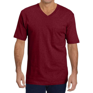 Camisetas de Verano para Hombre de Primera Calidad, Color Azul Marino, 100% Algodón, Cuello Redondo, 220 Gramos, Sólidas, de Secado Rápido, Transpirables, Tejidas, Corte Regular - Product Image 4