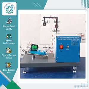 Machine d'essai de coefficient de friction 100 % qualité garantie, très vendue, avec une vitesse de 150 mm/minute, du premier exportateur indien - Product Image 3