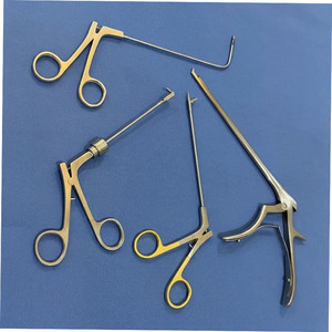 Juego de Instrumentos FESS: Pinzas Nasales Backbiting, Pinzas Giraffe para Senos Nasales, Tijeras Quirúrgicas de Acero Inoxidable Alemán Tegra Surgical CE - Product Image 2