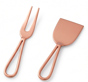 Ensemble de vaisselle en cuivre avec poignée, compatible lave-vaisselle, pour accessoires de cuisine, outil de cuisson, service alimentaire, couverts et usage domestique - Product Image 2
