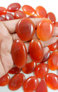 Cabujón de Piedra Preciosa de Cornalina Natural, Parte Posterior Plana, Lisa, Precio al por Mayor, Piedra Preciosa Curativa Hecha a Mano - Product Image 6