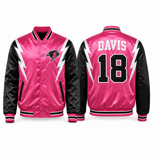 Chaqueta de Satén Duradera para Hombre, Personalizada al por Mayor, Estilo Béisbol, Moda Urbana, Casual, de Lujo, para Equipos, Promocional, Marca Privada, Brillante y Sedosa - Product Image 4