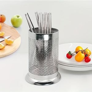 Black Iron Cutlery Holder Basket For <b>Kitchen</b> <b>Storage</b> With Stylish Design And Strong Welded Frame - Product Image 5