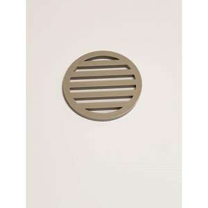 Posavasos de metal para té y café, vajilla de acero inoxidable de forma redonda, posavasos de cocina, calidad superior de la India - Product Image 1