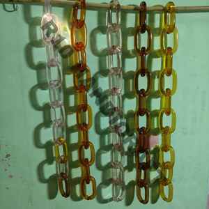 Guirnalda de Resina con Eslabones Ovalados Entrelazados para Decoración del Hogar, Ideal para Ventanas y Paredes Interiores - Product Image 1