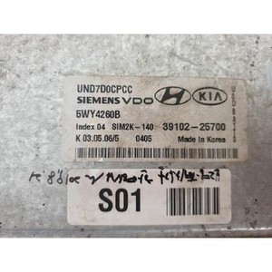 Unidad de Control del Motor Carens II 2006-2010 Usada ORIGINAL 3910225700 - Product Image 6