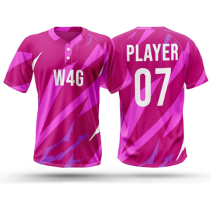 เสื้อฟุตบอลสีชมพูทรงเรขาคณิตแบบปรับแต่งได้ หมายเลข 07 พิมพ์ลายแบบ Sublimated ระบายเหงื่อได้ดี สำหรับผู้ใหญ่ทุกเพศ แขนยาว ผลิตจากโพลีเอสเตอร์ 100% - Product Image 1