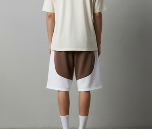 Pantalones Cortos de Hombre 2026 de Algodón 100% con Pedrería, Estilo Bermuda Streetwear, Largos, Lavado Ácido, Holgados, Deportivos, Tipo Jogger - Product Image 3