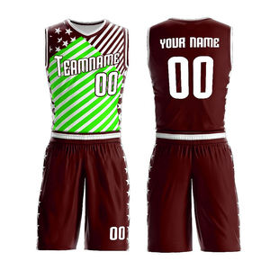 Uniforme de basket-ball de qualité supérieure à bas prix, design personnalisé, sublimation complète, tenue d'équipe de basket-ball, ensemble maillot et short pour hommes - Product Image 1
