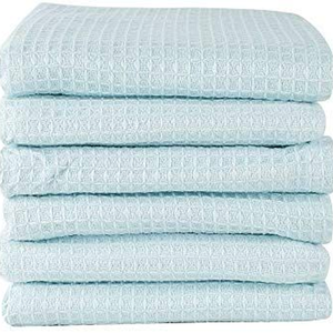 Paños de Cocina de Algodón 100% con Tejido Waffle Cuadrado, Paños de Limpieza Tipo Panal, con Ganchos, Fáciles de Limpiar, Alta Absorbencia - Product Image 3