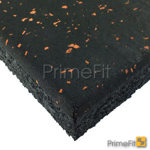 Suelo de goma con reducción de ruido para gimnasio de 40mm, suelo laminado para gimnasio, suelo de goma colorido EPDM para gimnasio de Malasia - Product Image 2