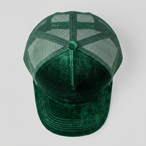 Gorra Trucker D.Green de Malla de Terciopelo con 5 Paneles, Unisex, con Logotipo Personalizado, Ajustable, Casual, para Deportes al Aire Libre, para las Cuatro Estaciones - Product Image 6
