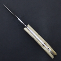 Couteau pliant personnalisé OEM DIY, ouverture rapide, verrouillage arrière robuste, lame en acier inoxydable, multifonctionnel, survie quotidienne, camping