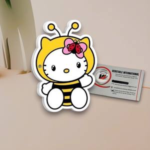Placa Profesional para Extensiones de Pestañas con Diseño de Abeja y Hello Kitty, Herramienta Magnética para Pestañas de Marca Privada, Pestañas Acrílicas - Product Image 2