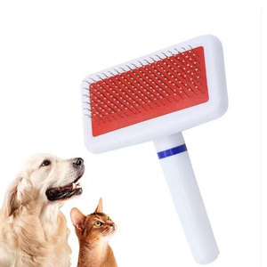 Blue Plastic Pet <b>Comb</b> Set Fine And Coarse Teeth For Dog Cat Hair Grooming Tool - Product Image 6