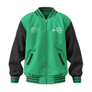 Chaqueta Varsity de Chenille para Hombre con Letras y Parches Personalizados, Chaqueta Universitaria de Béisbol, Proveedor de Ropa al por Mayor OEM ODM - Product Image 1