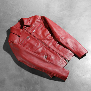 Fashion Leather Jacket Women Real Lambskin Leather Biker Jacket Leather Cropped Moto Style High Quality Fashion Wear - Product Image 6