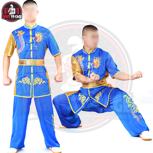 ชุดยูนิฟอร์มกังฟูศิลปะการต่อสู้คุณภาพดี ทันสมัย ปรับแต่งได้เต็มที่ บริการ OEM/ODM ผลิตชุดของคุณเอง ระบายอากาศได้ดี ผลิตจากโพลีเอสเตอร์ 100% - Product Image 4