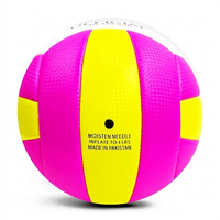 Ballon de volley-ball GAMEGAZER MS-VB1007 Taille 5 Poids 260-280G et Circonférence 650-670MM avec Toucher Doux Personnalisé pour l'Entraînement et Couture à la Machine