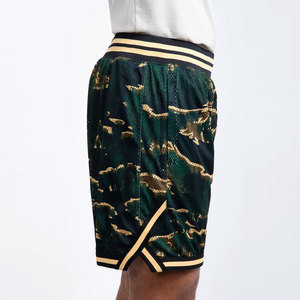 Men's High Waist Fashion Custom Basketball Shorts Summer Training Mesh Shorts 5 Inch Inseam Plain Design Double Single Layer - Product Image 4
