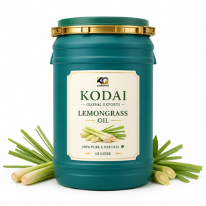 Aceite Esencial de Limoncillo de Tamil Nadu 100% Puro y Natural de Primera Calidad, Destilado al Vapor, para Aromaterapia y Cuidado Facial, Kodai Global Export - Product Image 1