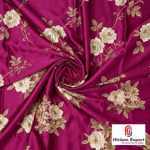Proveedor de Telas de Satén Japonés de Lujo con Impresión Personalizada para Vestidos de Novia, Ropa de Moda y Decoración del Hogar, Exportación a Granel - Product Image 3