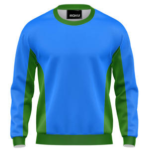 Sudadera de terciopelo con cremallera y cuello redondo de algodón personalizada de alta calidad para hombre, Jogger de felpa teñido liso OEM, transpirable, 250g, invierno, negro - Product Image 1