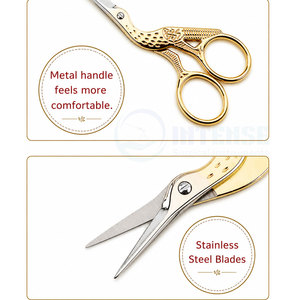 Mini ciseaux professionnels en or, pointe fine, pour broderie, travaux d'aiguille et couture - Product Image 6