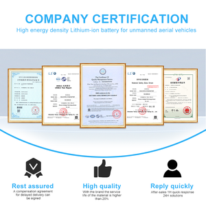 Batería de Iones de Litio Semisólida de Alta Energía 320wh/kg 18s 66.6V 55000mah de Larga Duración con Certificación CE para Drones Industriales UAV - Product Image 6