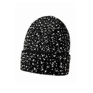 Elegante Gorro de Invierno con Pedrería, Cálido y Ligero, Ajustable, Servicio de Fabricación OEM ODM - Product Image 4