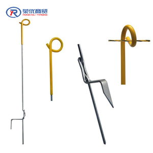 <span class=keywords><strong>Recinzione</strong></span> a gradini con coda di maiale giallo <span class=keywords><strong>recinzione</strong></span> <span class=keywords><strong>elettrica</strong></span> <span class=keywords><strong>per</strong></span> Post giardino facile da installare e spostare molti colori potrebbero essere scelti - Product Image 1