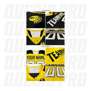 Camiseta de Baloncesto de Malla de Poliéster de Calidad Superior en Oferta, Camisetas de Baloncesto con Nombre de Equipo Impreso OEM, Sublimación y Bordado - Product Image 5