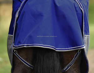 Couverture de cheval d'hiver ultra résistante à 1200 deniers, doublure en nylon réfléchissant imperméable, tapis de cheval renforcé et respectueux de la jument - Product Image 2