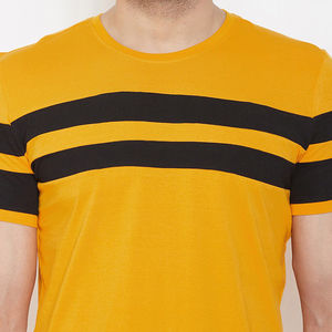 Nueva camiseta informal para hombre, camiseta de verano a la moda de manga corta con cuello redondo y estampado de color sólido para hombre, camiseta de diseño único para hombre - Product Image 6