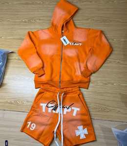 Conjunto Deportivo de Invierno Reversible, Ecológico, Casual, Lavado Ácido, Grueso, Color Sólido, con Logotipo Personalizado, Marca Privada, Alta Calidad - Product Image 5