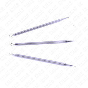 ชุดเครื่องมือกำจัดสิวแบบมืออาชีพ 3 ชิ้น ทำจากสแตนเลสสตีล สำหรับดูดสิวเสี้ยน ทำความสะอาดรูขุมขน รับผลิตแบบ OEM - Product Image 5