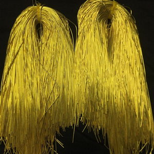 Hilo de Coser de Alambre Dorado, Material Duradero para Bordado y Manualidades, Base de Cobre, Dabka, Zardozi - Product Image 2